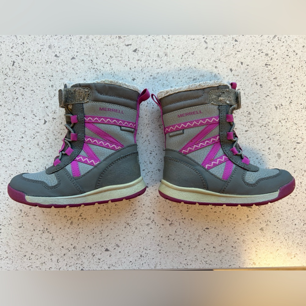 Merrell snow boots for toddler, Size 7, Select Warm, 200 gram insulation